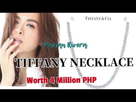 MARIAN RIVERA TIFFANY NECKLACE WORTH 4 MILLION PHP #tiffanyandco
