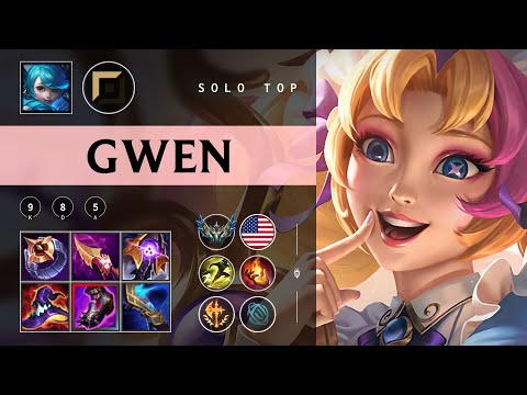 Gwen Top vs Camille - NA Challenger Patch 25.24