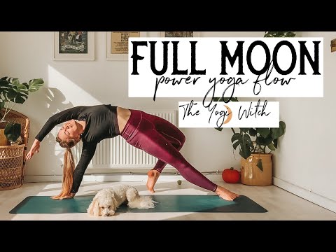 30 Minute // FULL MOON EMPOWERING YOGA FLOW // with @theyogiwitch