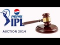 List of players sold and unsold in IPL 2015 auction.