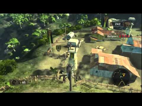 Mercenaries 2 World in Flames: P.L.A.V Outpost Takeover - southwestern Amazon Outpost (part 35)