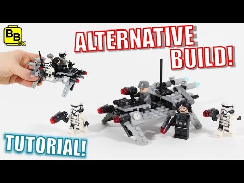 LEGO STAR WARS 75207 ALTERNATIVE BUILD IMPERIAL PATROL CRAFT! Video