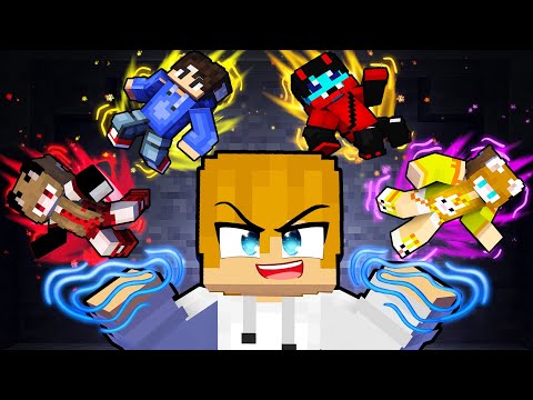 Fooling My Friends Using SUPERPOWERS In Minecraft! 😨