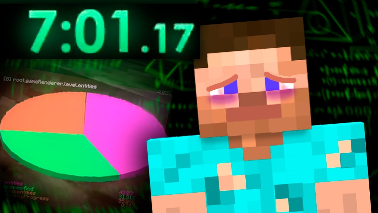 A Speedrun do Minecraft é MUITO PIOR que você imagina. | Record Mundial Explicado