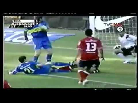 Óscar Ustari vs Boca Juniors (Apertura 2005)