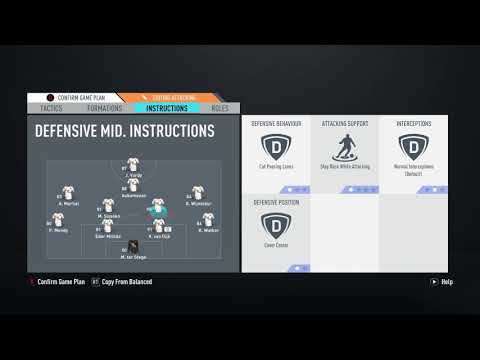 FIFA 20 4231(2) BEST CUSTOM TACTICS AND PLAYER INSTRUCTIONS***EVERY FORMATION |||EPISODE 12|||