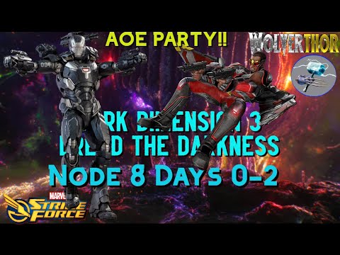AOE PARTY!!!! DD3 Node 8 Days 0-2..Power Armor Reigns Supreme..