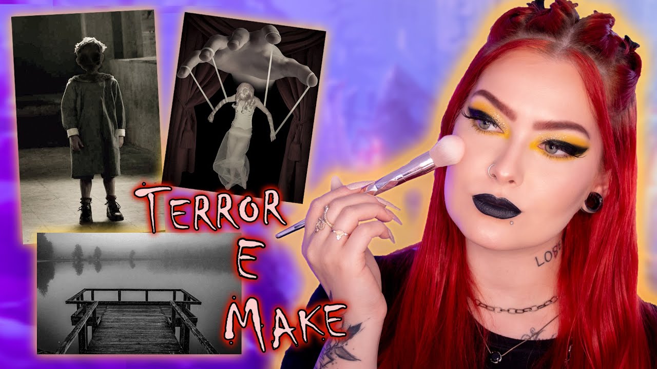 Lendo histórias de terror dos inscritos 18 | Terror & Make 👻