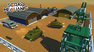 💥 ВЫЖИВШИЕ ПОПАЛИ в ПЛЕН к ВОЕННЫМ ✅ МУЛЬТИК в СКРАП МЕХАНИК 🔨 СКАЧАТЬ Scrap Mechanic 💾