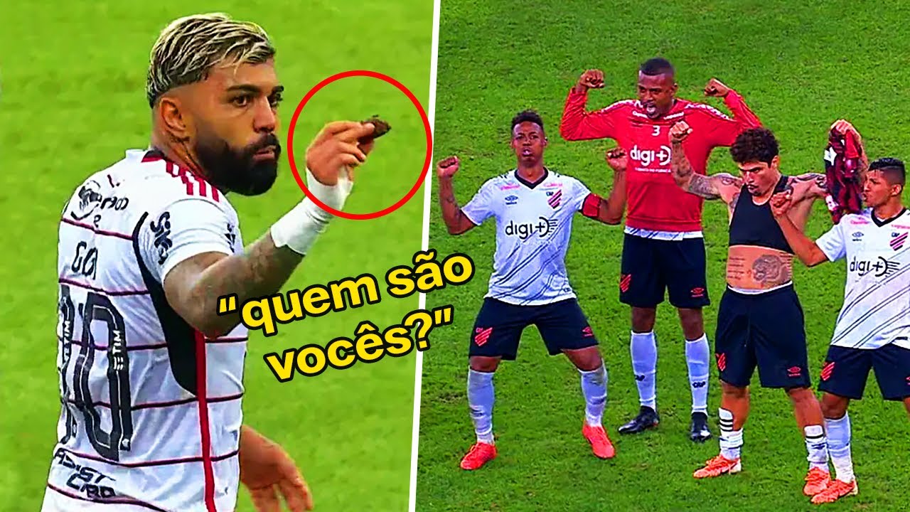 QUANDO O JOGADOR PROVOCA E É RESPONDIDO COM OUTRA PROVOCAÇÃO