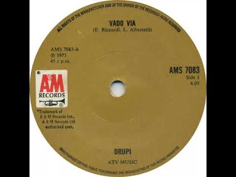 UK New Entry 1973 (235) Drupi - Vado Via