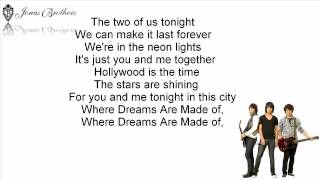 Jonas Brothers L.A Baby Lyrics