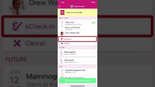 MetroHealth Epic MyChart Video Visits (Patient Instructions)