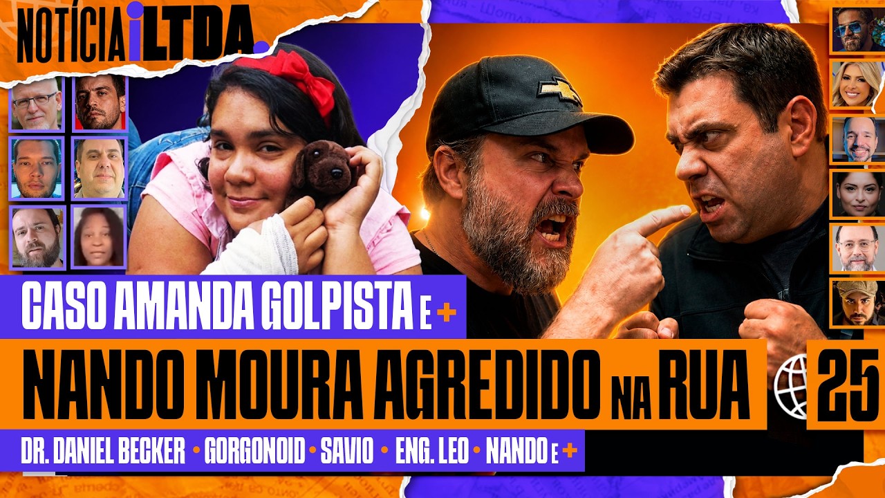CASO AMANDA GOLPISTA + PF REJEITA VORCARO + OVNI NO PARANÁ - Notícia iLtda. #025