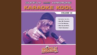 I Don&#39;t Remember in the Style of Powderfinger