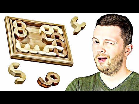 Tricky numbers wood puzzle from Philos - Solution