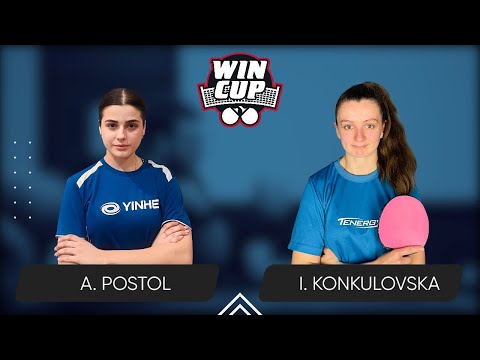 13:15 Anastasiia Postol  - Iryna Konkulovska West 2 WIN CUP 16.03.2024 | TABLE TENNIS WINCUP