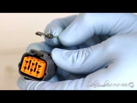 SakeBomb Garage AEM Coil harness de pinning procedure FD3S (Sumitomo connector)