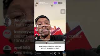 Lupe fiasco ig live talks peaceful worlds, drugs are parties, and his old highschool and city