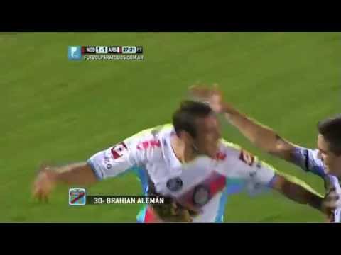 Gol de Alemán. Newell's 1 - Arsenal 1. Torneo Primera División 2014. FPT