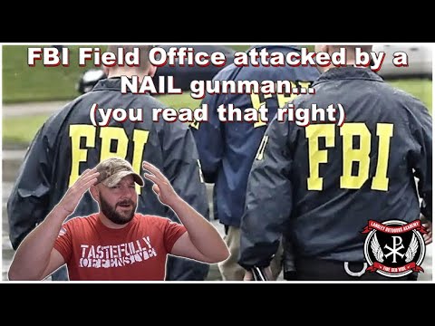 BREAKING: FBI field office attacked with… A nail gun?… Media tortures headline into an AR story... Thumbnail