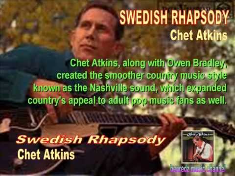 Swedish Rhapsody by Chet Atkins - finger style guitar.wmv
