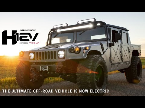 Sold: Tesla-Powered Hummer H1EV
