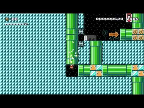 【マリオの職業は配管工】　土管の詰まりを直せ！ by ツキヨミズク 🍄 Super Mario Maker #ahw 😶 No Commentary