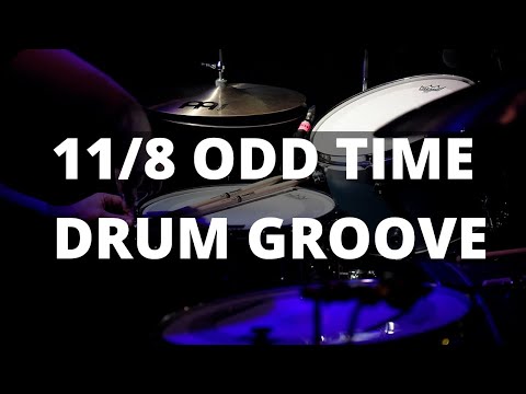 WMDRUMS - 11/8 Drum Groove Lesson Breakdown