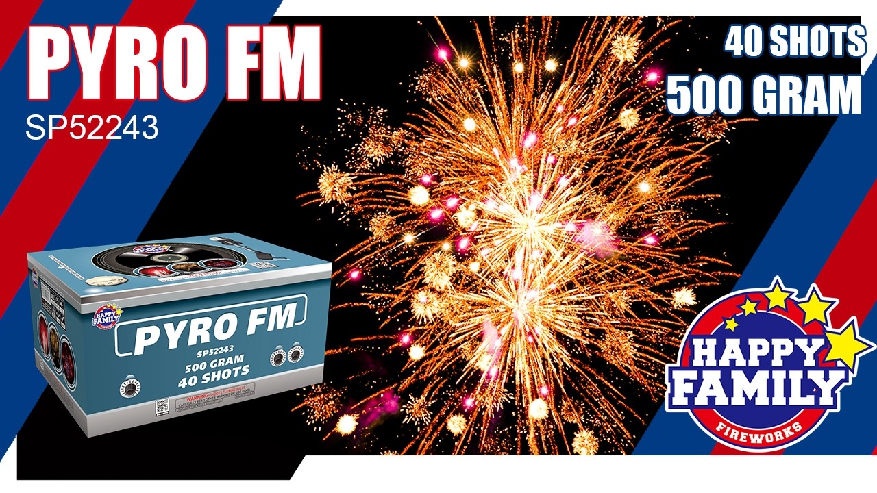 PYRO FM SP52243 from Happy Family Fireworks #fireworks