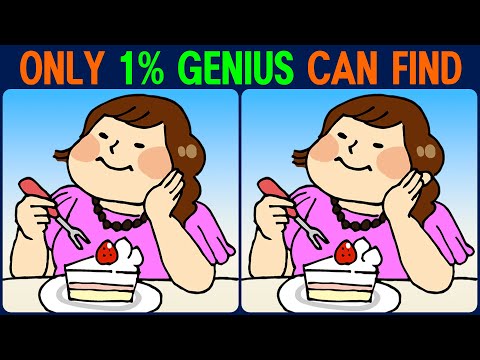 【Find the Difference】 If you've found them all, you're a concentration genius!