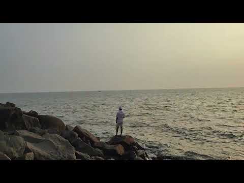 Kozhikode beach hidden spot🙀🌄