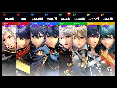 Super Smash Bros Ultimate Amiibo Fights – Request #20138 Fire Emblem Pair ups