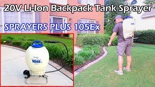 20V Li-Ion Professional Tank Sprayer - SPRAYERS PLUS 105Ex