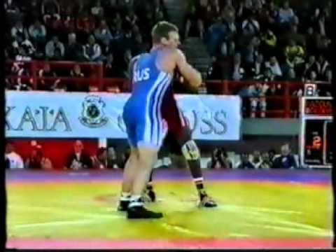 69 кг. Финал. А. Глушков - Ф. Аскуй (Патры 2001)