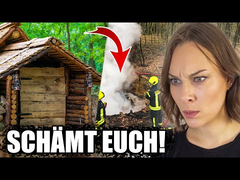 SCHÄMT EUCH! Brandstiftung bei den Naturensöhnen? | Sabrina Outdoor reagiert