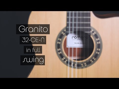 Демонстрация звучания классической гитары La Mancha Granito 32-CE-N