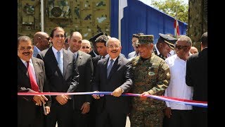 Presidente Danilo entrega Puesto Interagencial de Gestión Coordinada de Frontera, en Elías Piña