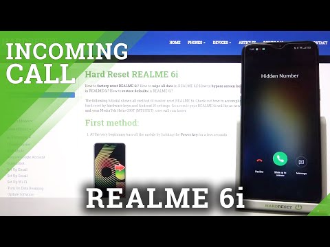 Incoming Call REALME 6i – Call Animation & Default Ringtone