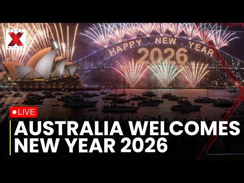 Australia New Year 2026 Celebrations LIVE: Sydney Harbour NYE LIVE | New Year 2025 Fireworks