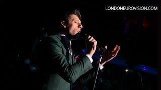 Aram MP3 - Not Alone (Armenia) LIVE at the London Eurovision Party 2014