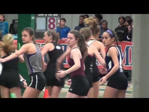 NCHSAA 3A State Indoor Girls 4x800m relay finals