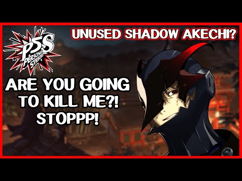 Unused Shadow Akechi in Persona 5 Strikers?