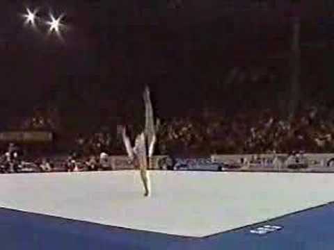 1992 Worlds Henrietta Onodi Event Final Floor Ex.