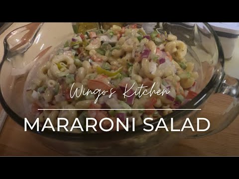 Macaroni Salad with Jalapeños | Wingo's Kitchen