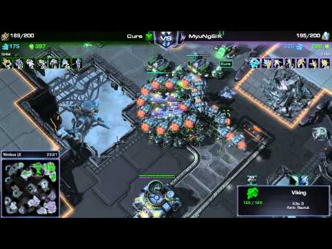 SC2 - Daily Masters - PvT - MyuNgSiK vs Cure