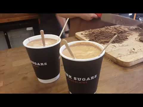 Amazing Hot chocolate drink In London @Dark Sugars Chocolates
