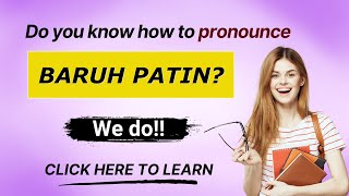 How to pronounce Baruh Patin