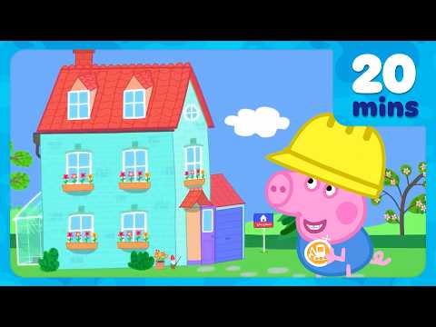 George Finds NEW HOME 🏠 BRAND NEW Peppa Pig Episodes | 30 Minutes of Kids Cartoons