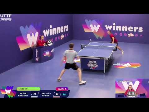 WINners CUP table 1  13.11   Syksa Aleksandr - Tveritinov Roman    17:00